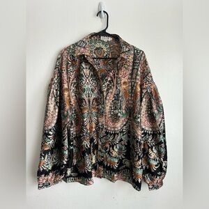 Molly Bracken Floral Paisley Blazer